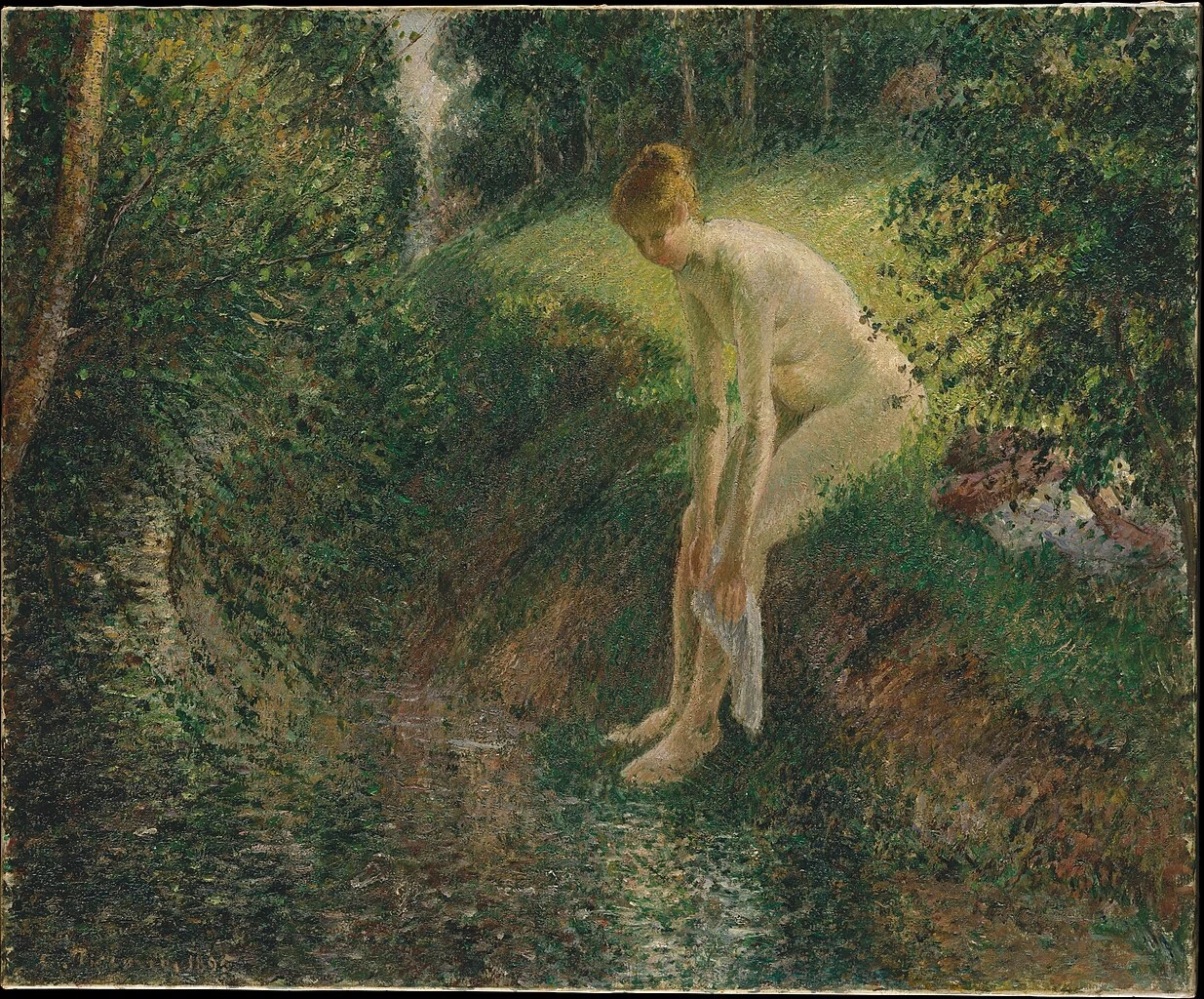 Bagnante nel bosco - Metropolitan Museum of Art, New York